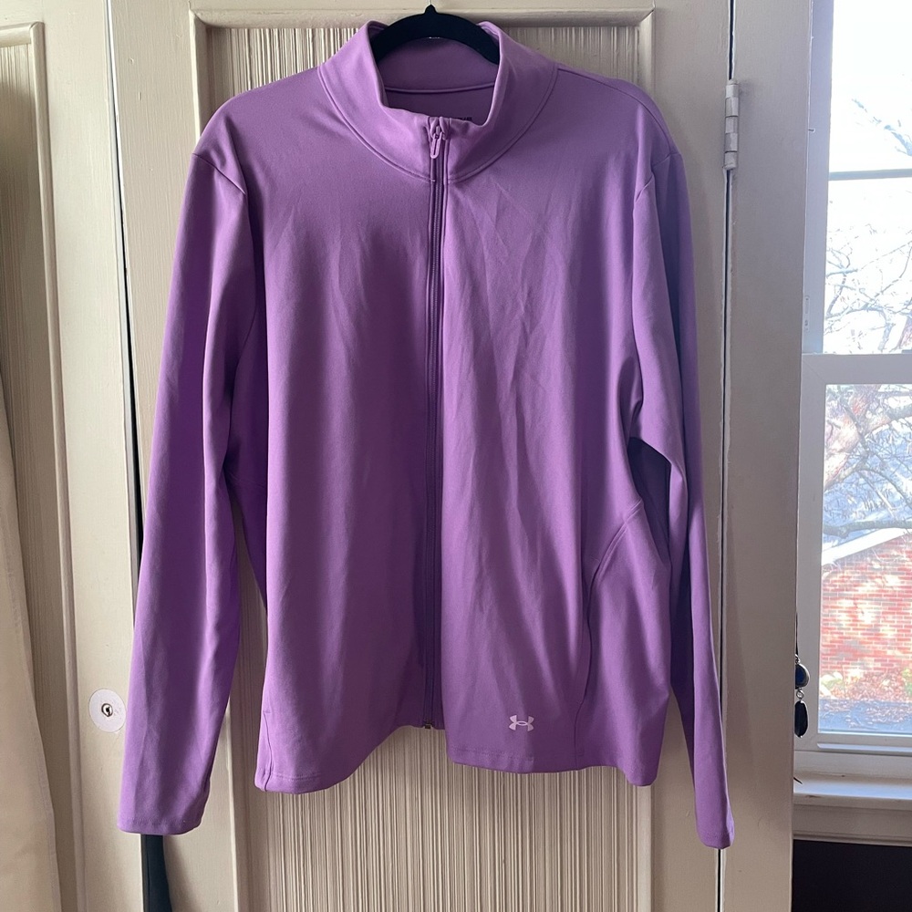 Under Armour Lavender Spring Zip-Up Jacket